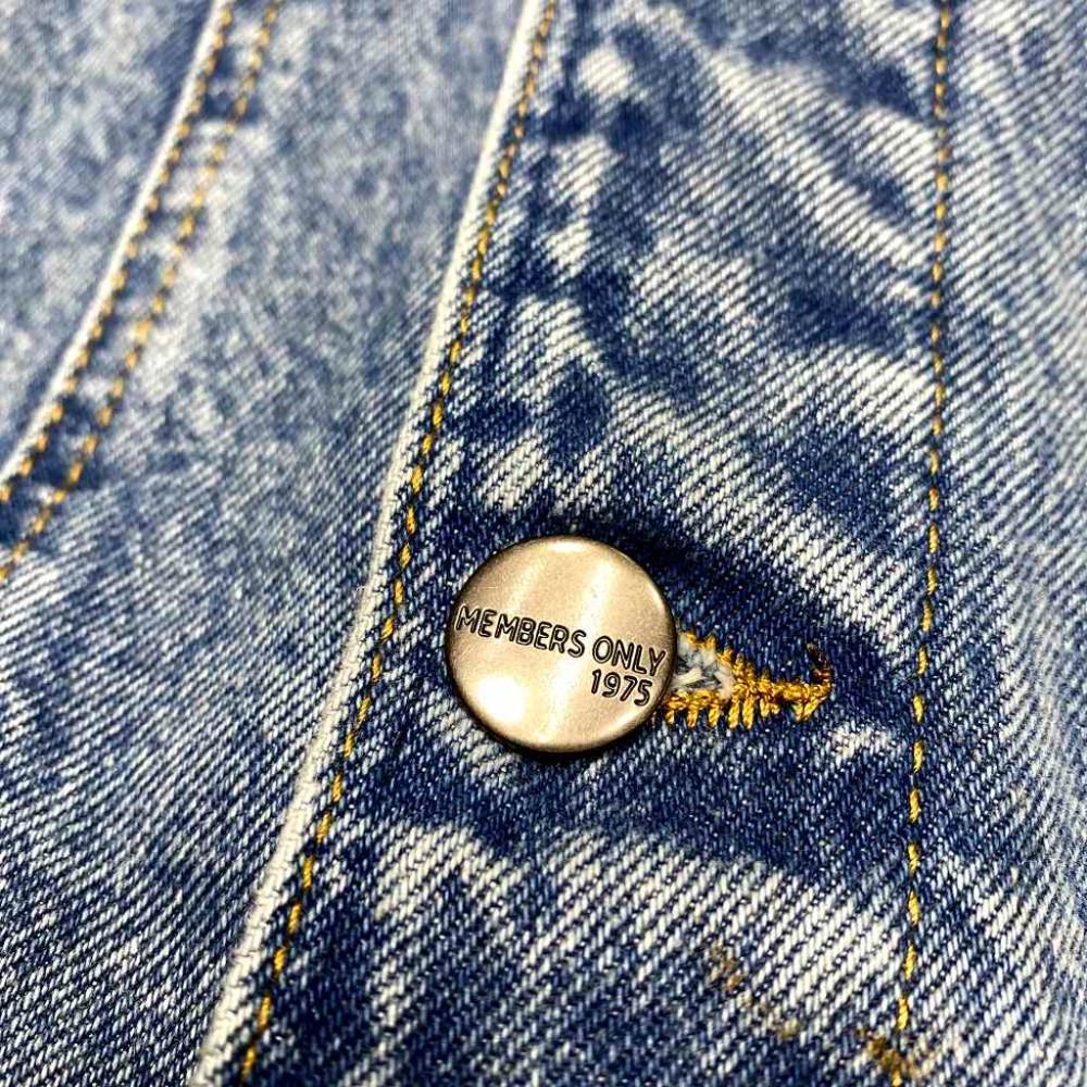 NWT Nickelodeon Members Only‎ Denim Jacket - Picture 7 of 7